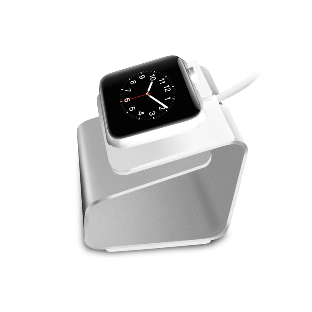 LUVVITT Aluminum Charging Stand for Apple Watch (LUV-1034) - Silver
