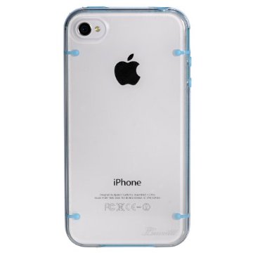 LUVVITT ACCENT Case for iPhone 4 & 4S - Blue