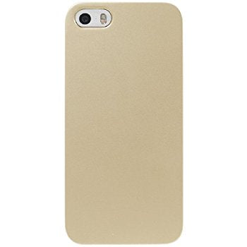 LUVVITT CRYSTAL VIEW Hard Shell Anti-Scratch Case for iPhone 5 / 5S - Gold