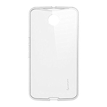 LUVVITT CLEARVIEW Case for Google Nexus 6 / Slim Back Cover - Clear / Black