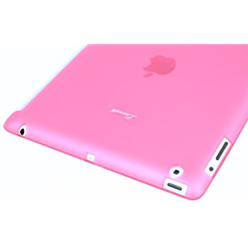 LUVVITT DOLCE Smart Cover Compatible TPU Case (BACK COVER) for iPad 2/3/4 Pink