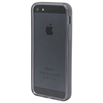 LUVVITT Bumper for iPhone 5 (Retail Packaging) - Transparent Black
