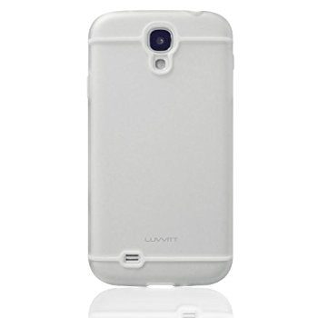 LUVVITT HYBRID Transparent Case / Cover for GalaxyS4 - Clear / White