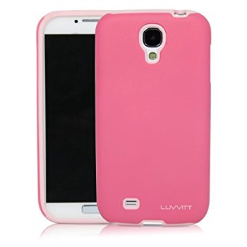 LUVVITT ARMOR SHELL Dual Layer Shock Absorbing Case for Samsung Galaxy S4 Pink