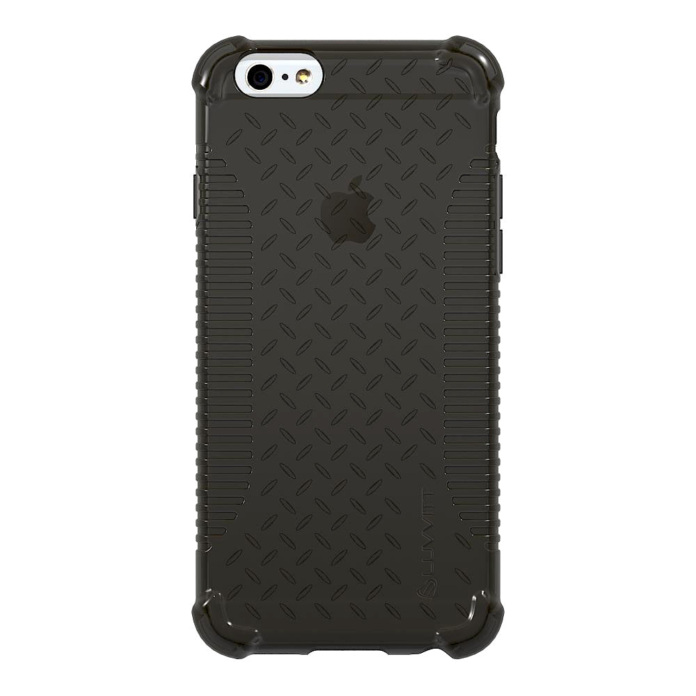 LUVVITT CLEAR GRIP iPhone 6S / 6 Case Soft TPU Rubber Back Cover - Black