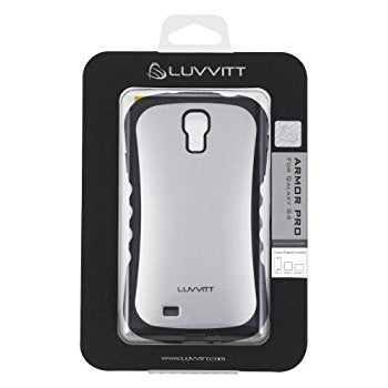 LUVVITT PROOFTECH Case for Samsung Galaxy S4 SIV (LIFETIME WARRANTY) - Silver