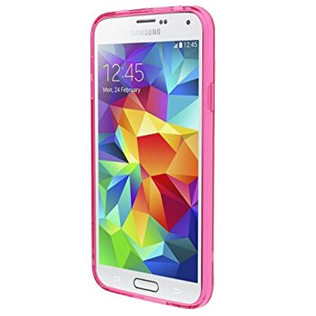 LUVVITT FROST Galaxy S5 Case | Soft Slim TPU Case for Galaxy S5 - Pink
