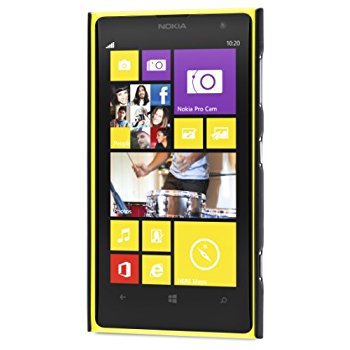 LUVVITT SKINNY Matte Slim SF Premium Hard Case for Nokia Lumia 1020 - Yellow