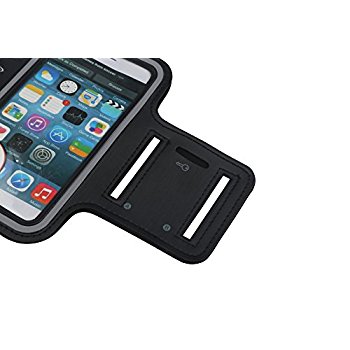 LUVVITT Sports Running Armband Case for iPhone 6 Air 4.7" inch - Black