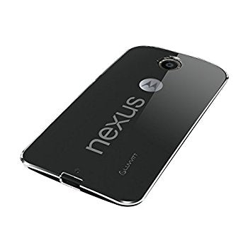 LUVVITT CLEARVIEW Case for Google Nexus 6 / Slim Back Cover - Clear / Black