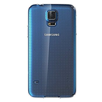 LUVVITT CRISTAL Galaxy S5 Case | Hard Shell Anti-Scratch Case - Crystal Clear
