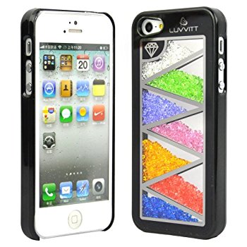 LUVVITT DIAMOND Case (includes crystals) for iPhone 5 / 5S - Black