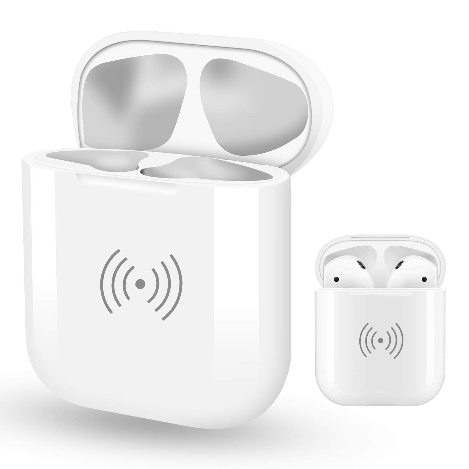 Luvvitt Wireless Charging Case Replacement for Airpods