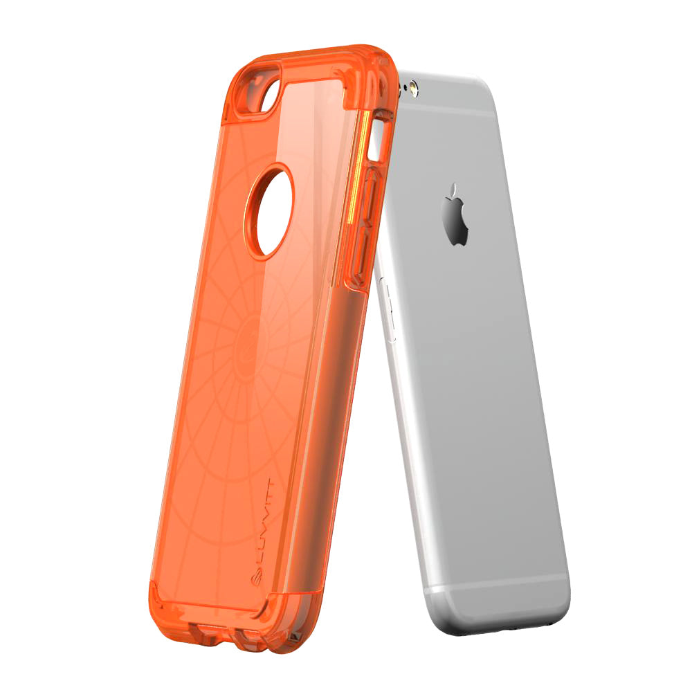 LUVVITT ULTRA ARMOR iPhone 6 / 6S Case | Dual Layer Back Cover - Neon Orange