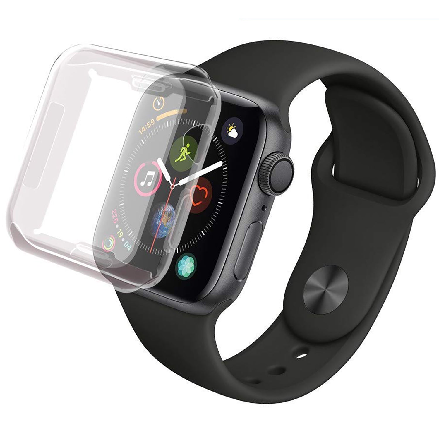 Luvvitt Apple Watch 4 Screen Protector Case - 44 mm