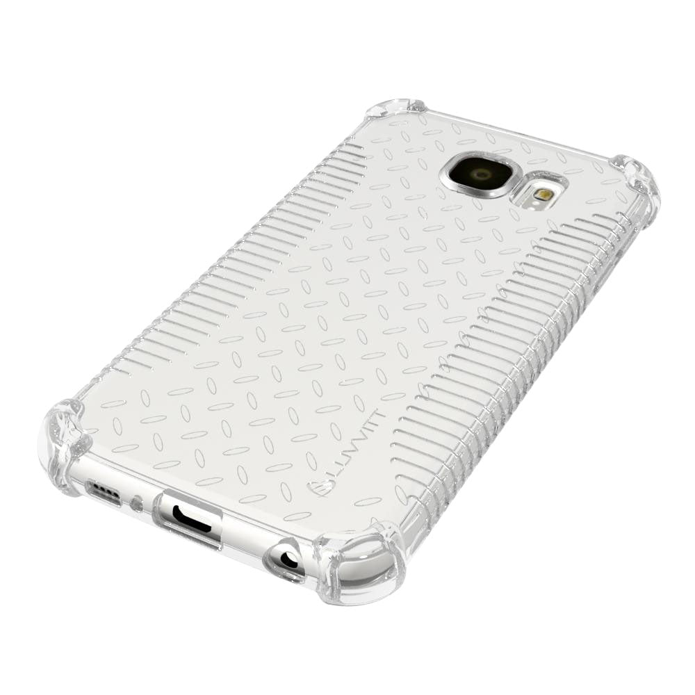 LUVVITT CLEAR GRIP Galaxy S6 EDGE Case | Slim Transparent TPU Case - Clear