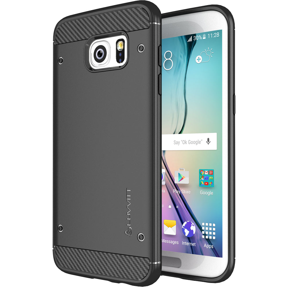 LUVVITT SLEEK ARMOR Galaxy S7 Edge Case - Black