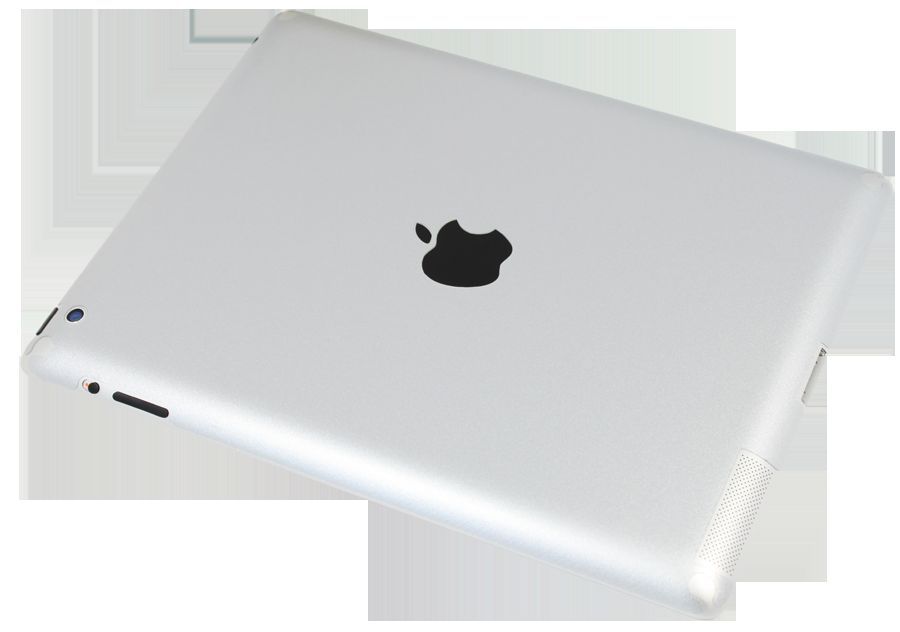 LUVVITT SILVERBACK Skin for the new iPad 4 / iPad 3 / iPad 2 - Silver