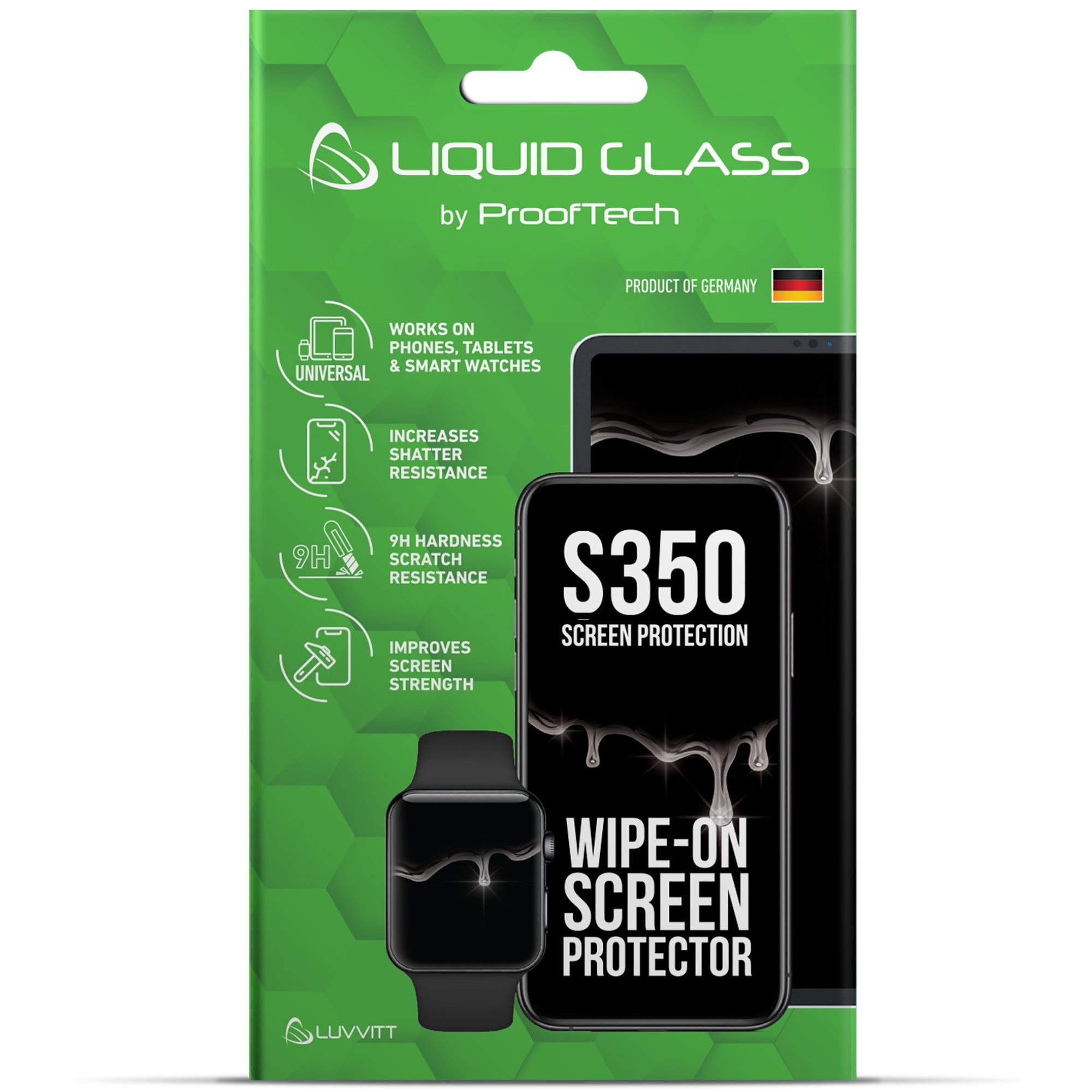 Liquid Glass Screen Protector with $350 Screen Protection - Universal