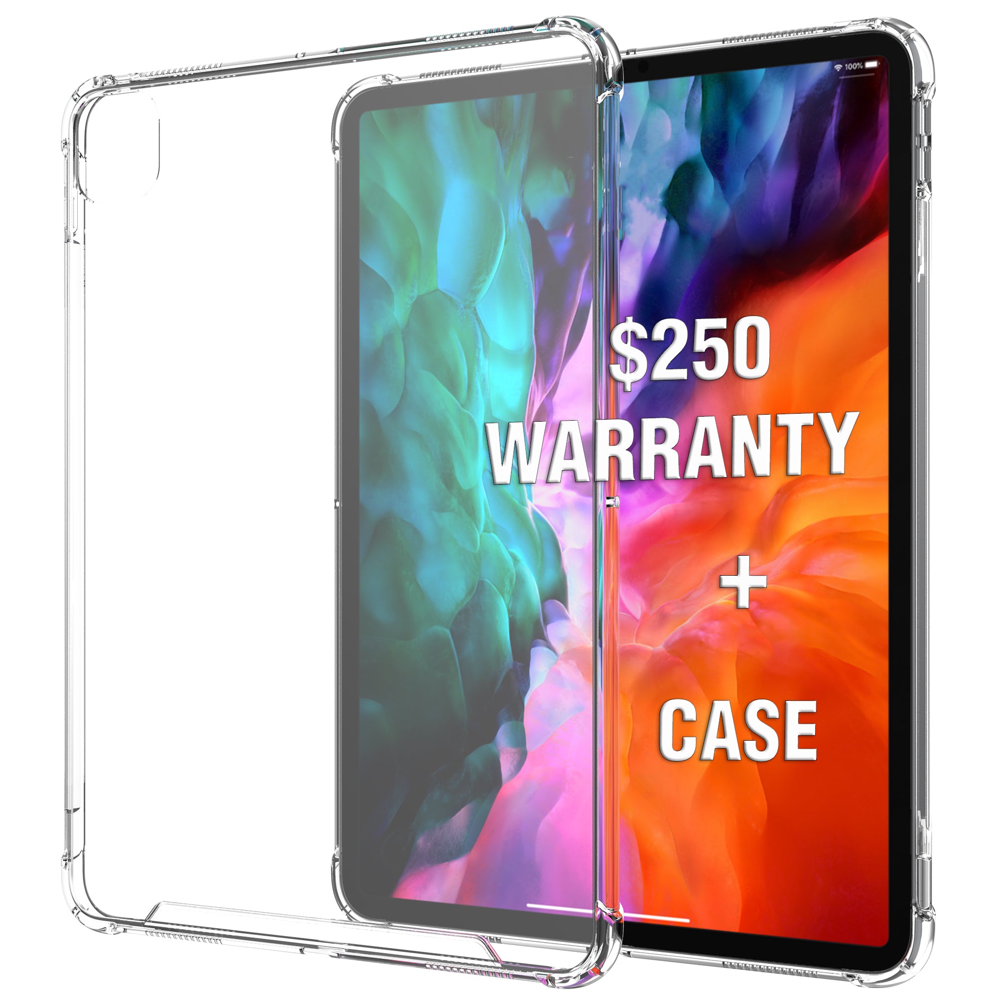 Luvvitt iPad Pro 11 Case 2020 Clear View with $250 Screen Replacement Warranty