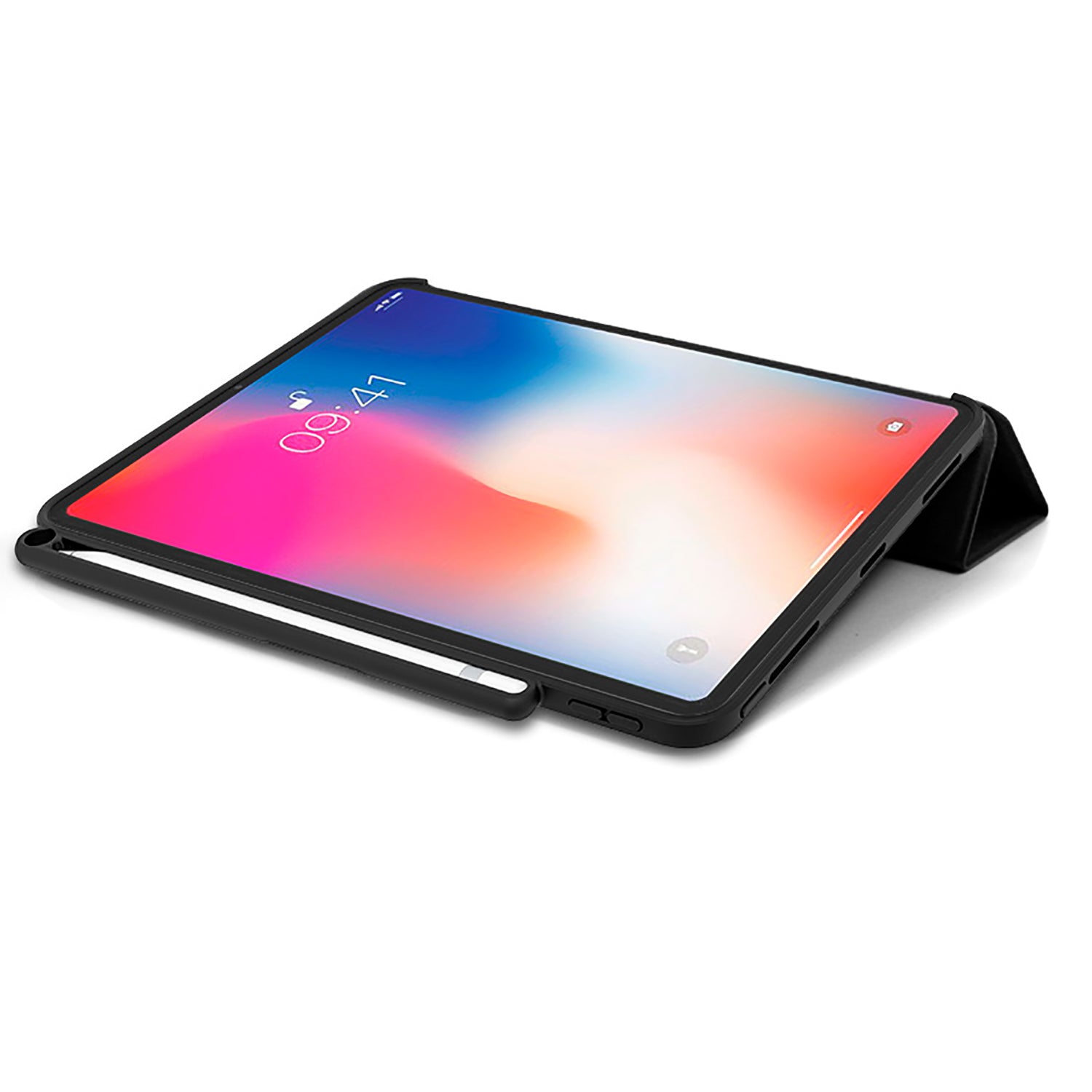 LUVVITT iPad Pro 12.9 Case Front and Back Cover with Pencil Holder 2018