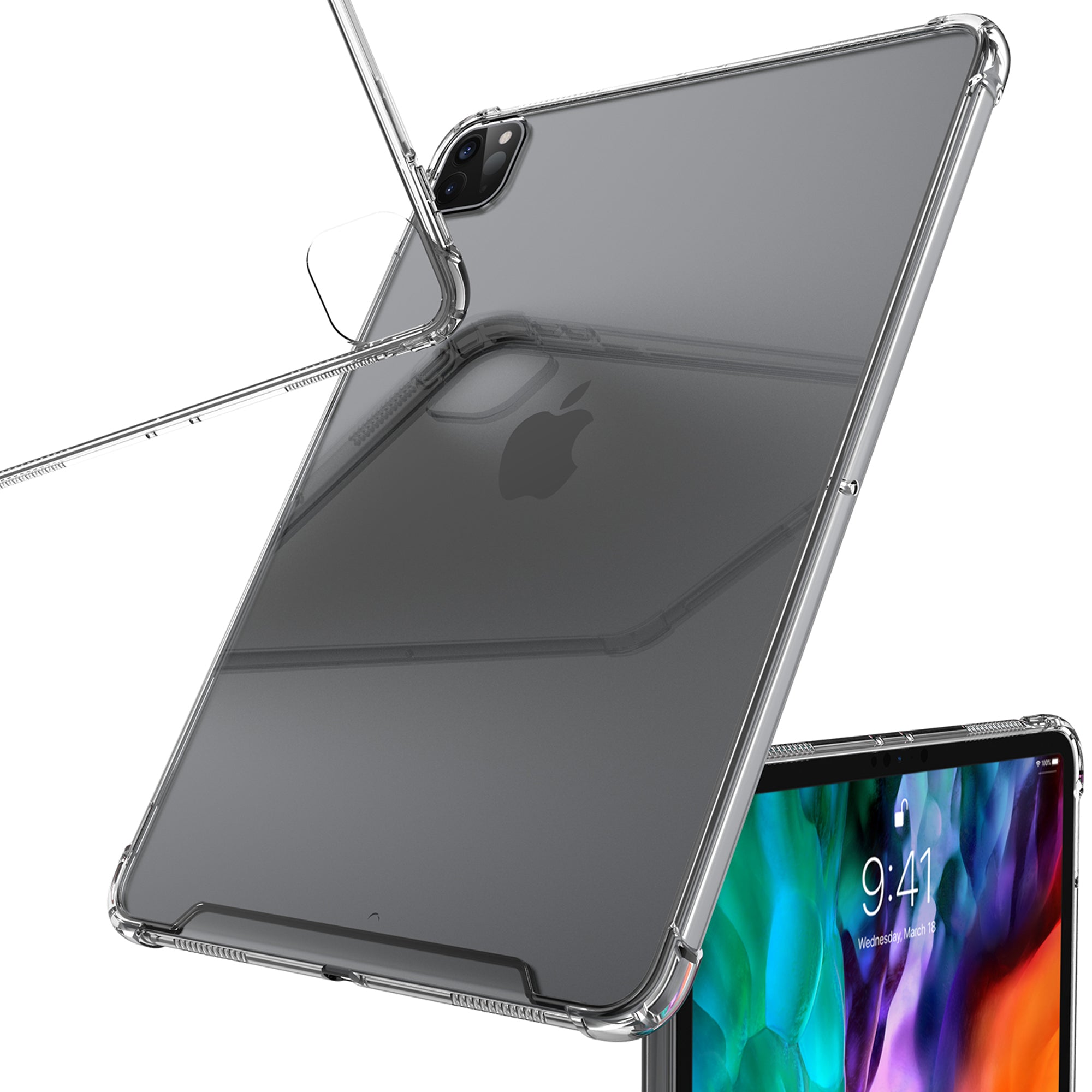 Case for iPad Pro 12.9 2020 Clear