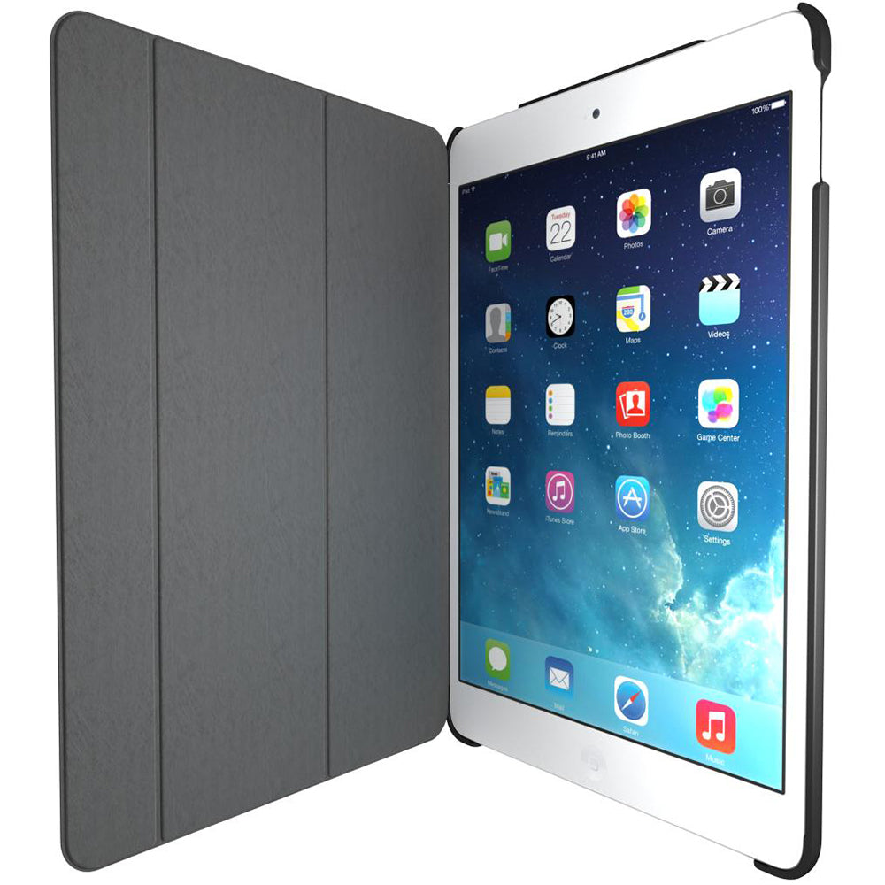 LUVVITT RESCUE Case Full Body Trifold Cover for Apple iPad 9.7 2017 - Black