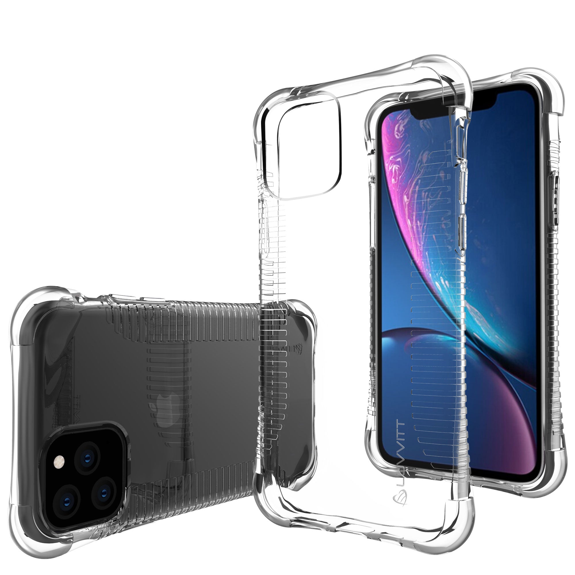 Luvvitt Clear Grip Shockproof Flexible TPU Case for Apple iPhone 11 Pro 2019 - Clear