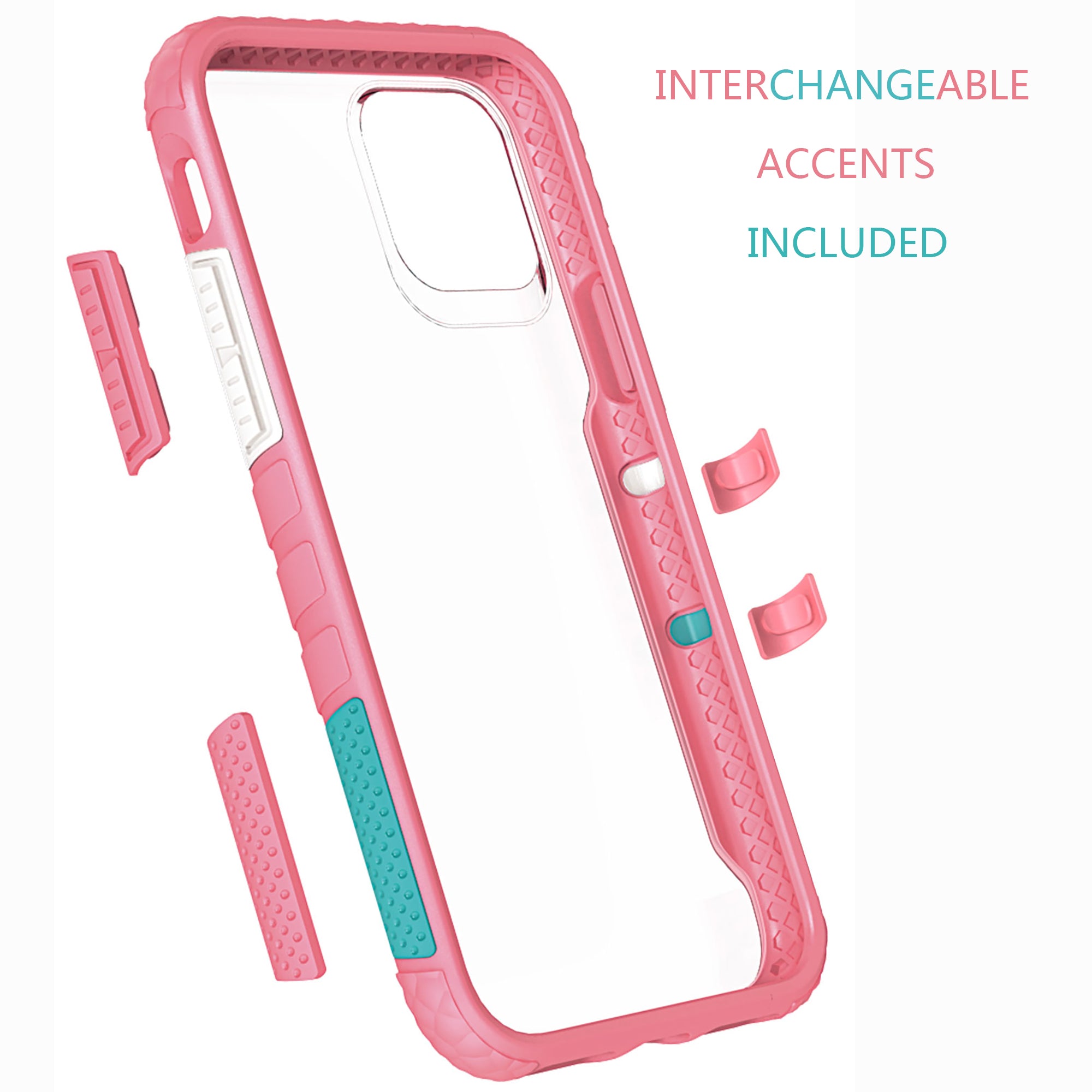 Luvvitt ProofTech Hybrid Case with AntiShock Protection for Apple iPhone 11 2019 - Pink