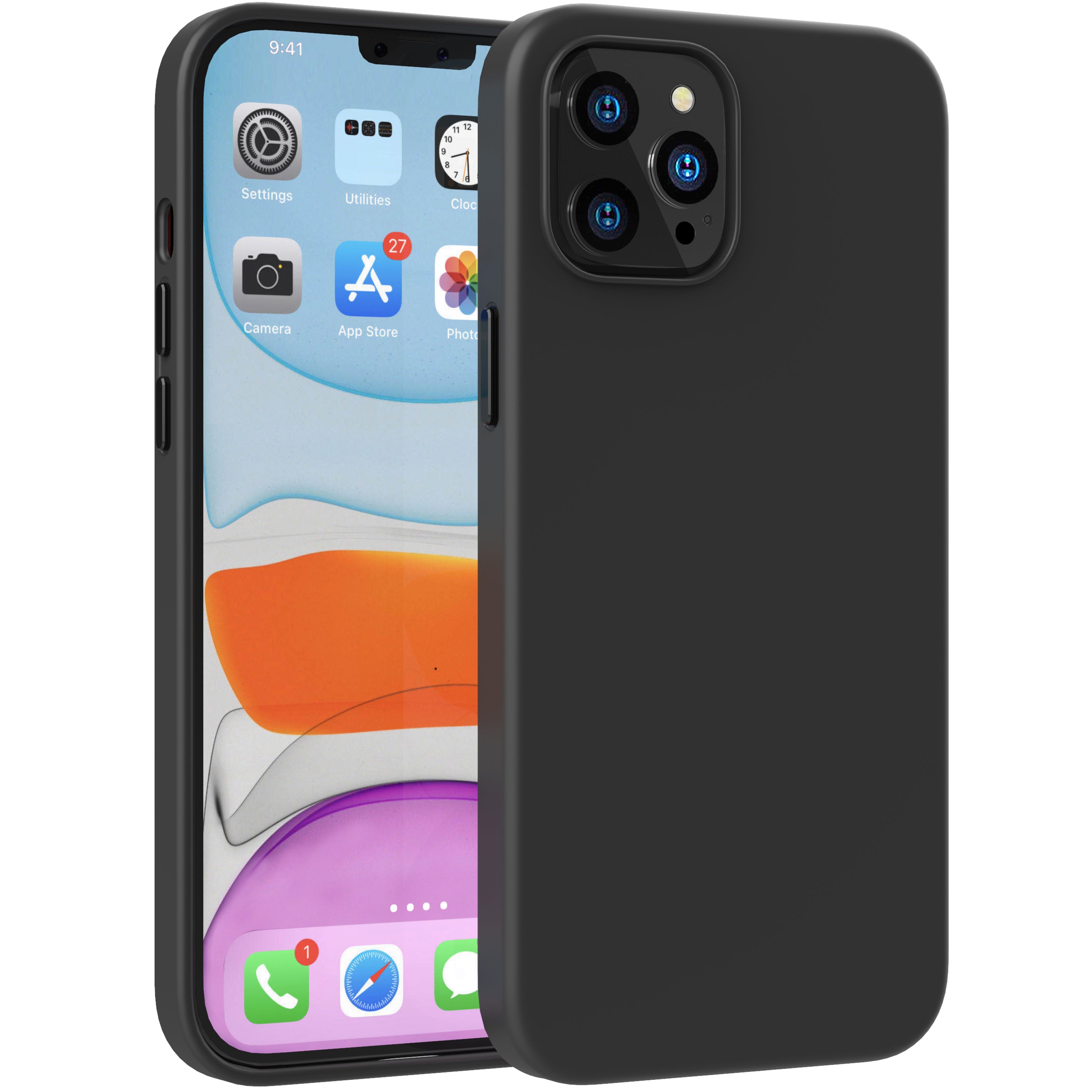 Luvvitt Liquid Silicone Case for Apple iPhone 12 and iPhone 12 Pro (6.1") 2020
