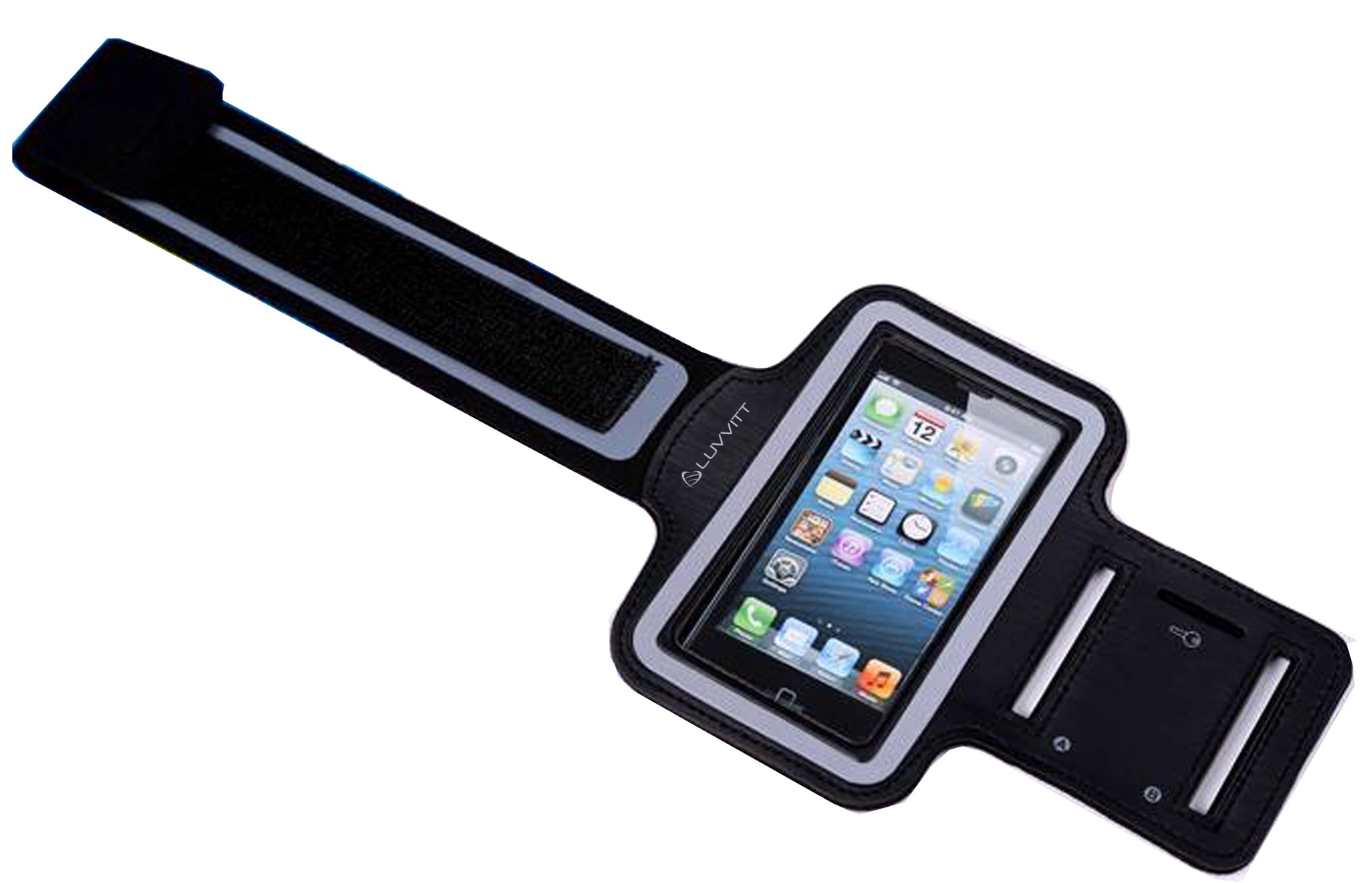 LUVVITT Sports Running Armband Case for iPhone 6 Air 4.7" inch - Black