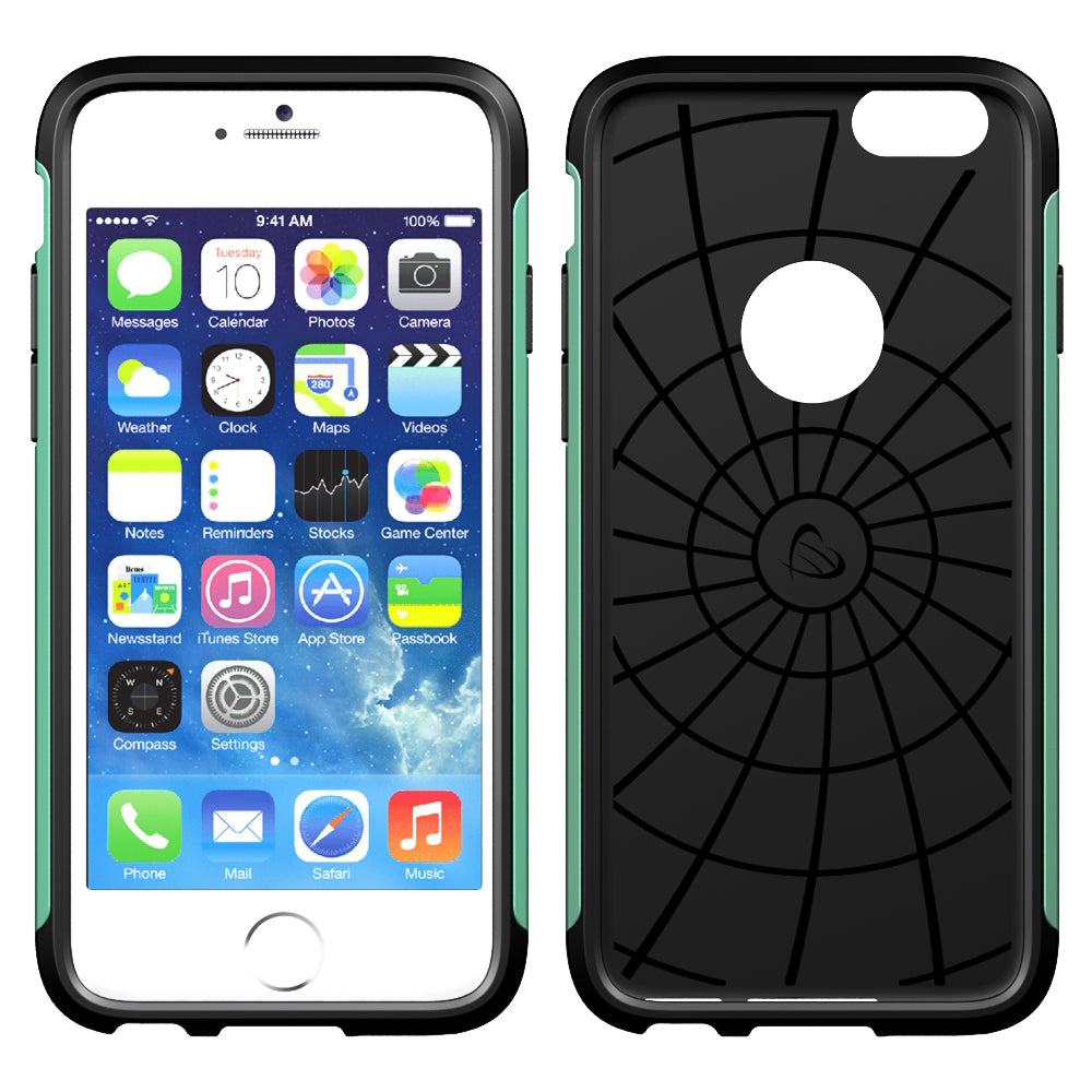 LUVVITT ULTRA ARMOR iPhone 6/6s PLUS Case | Back Cover for iPhone 5.5 in - Mint
