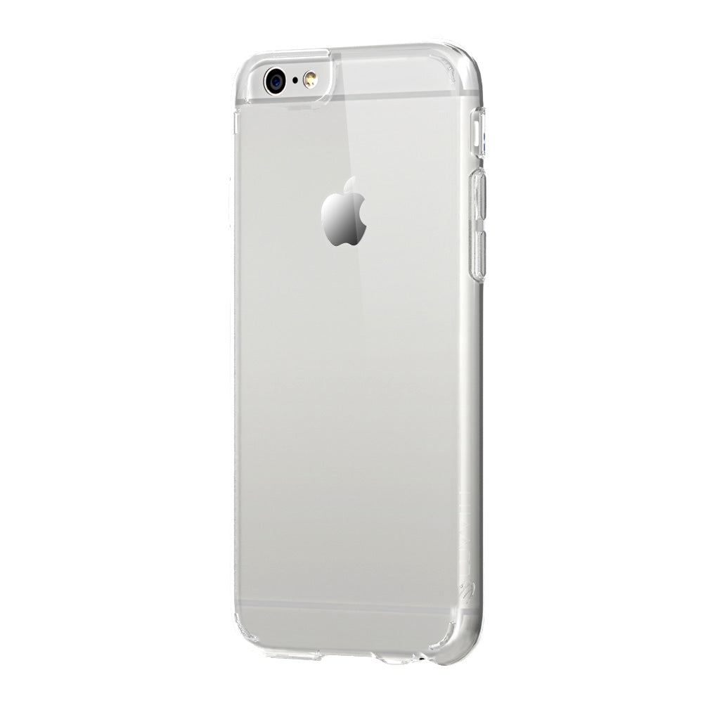 LUVVITT CLEARVIEW Case for iPhone SE | Hybrid Back Cover - Crystal Clear