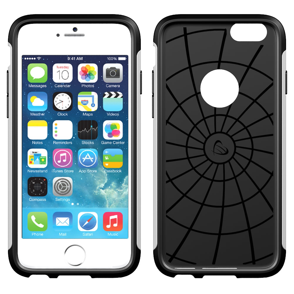 LUVVITT ULTRA ARMOR iPhone 6 / 6S Case | Dual Layer Back Cover - White
