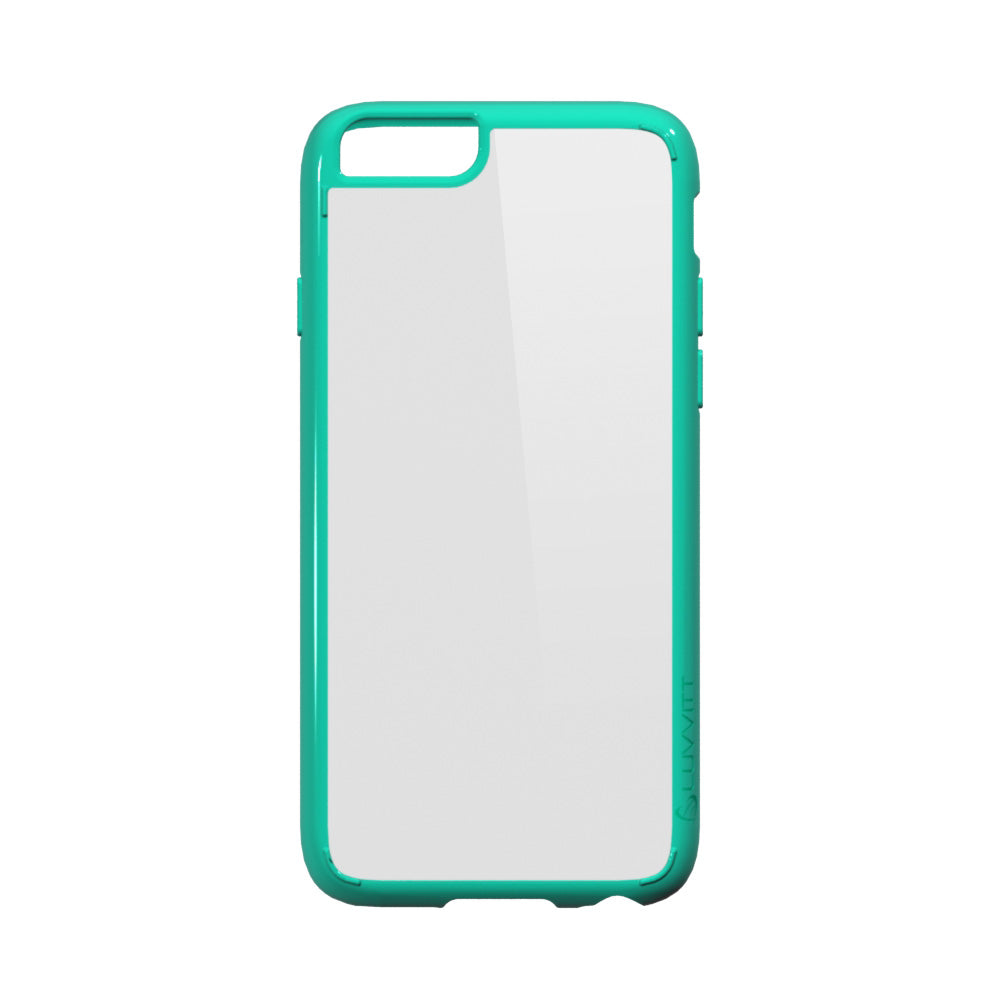 LUVVITT CLEARVIEW Case for iPhone 6S / 6 | Hybrid Back Cover - Mint Green