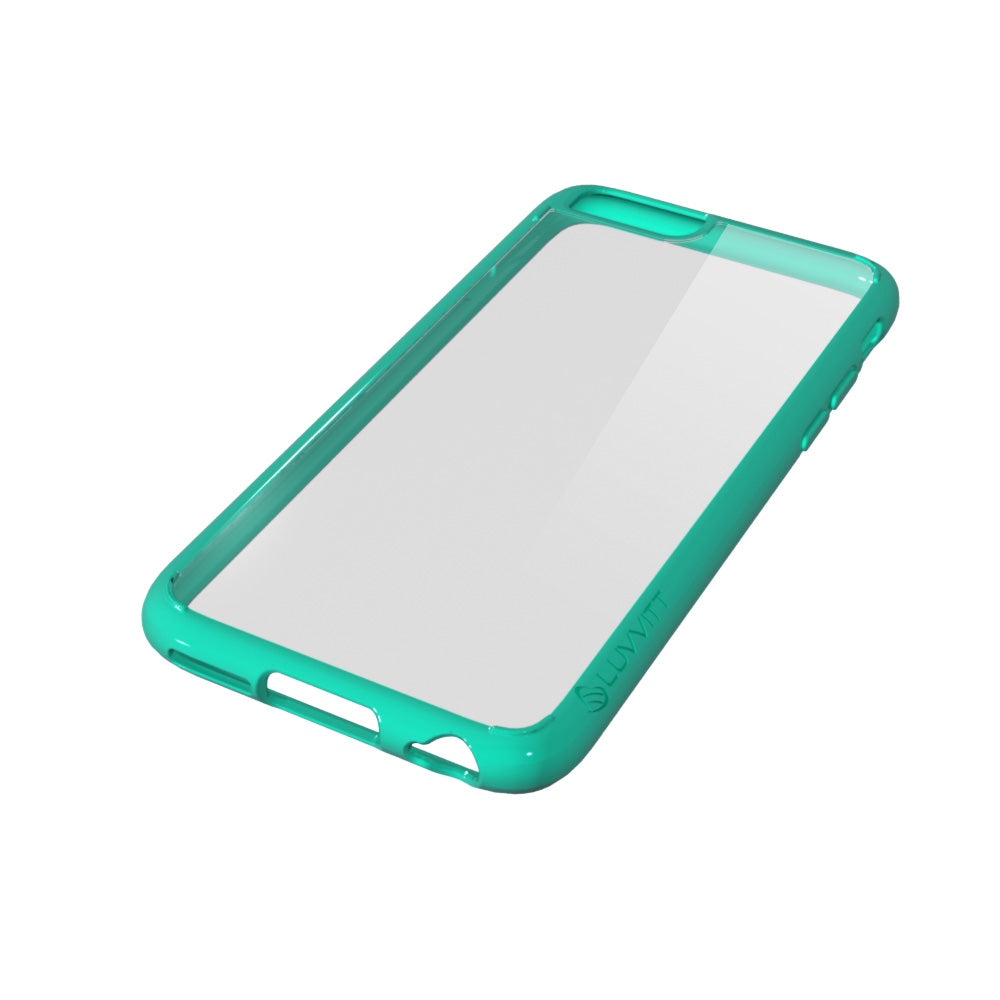 LUVVITT CLEARVIEW Case for iPhone 6S / 6 | Hybrid Back Cover - Mint Green