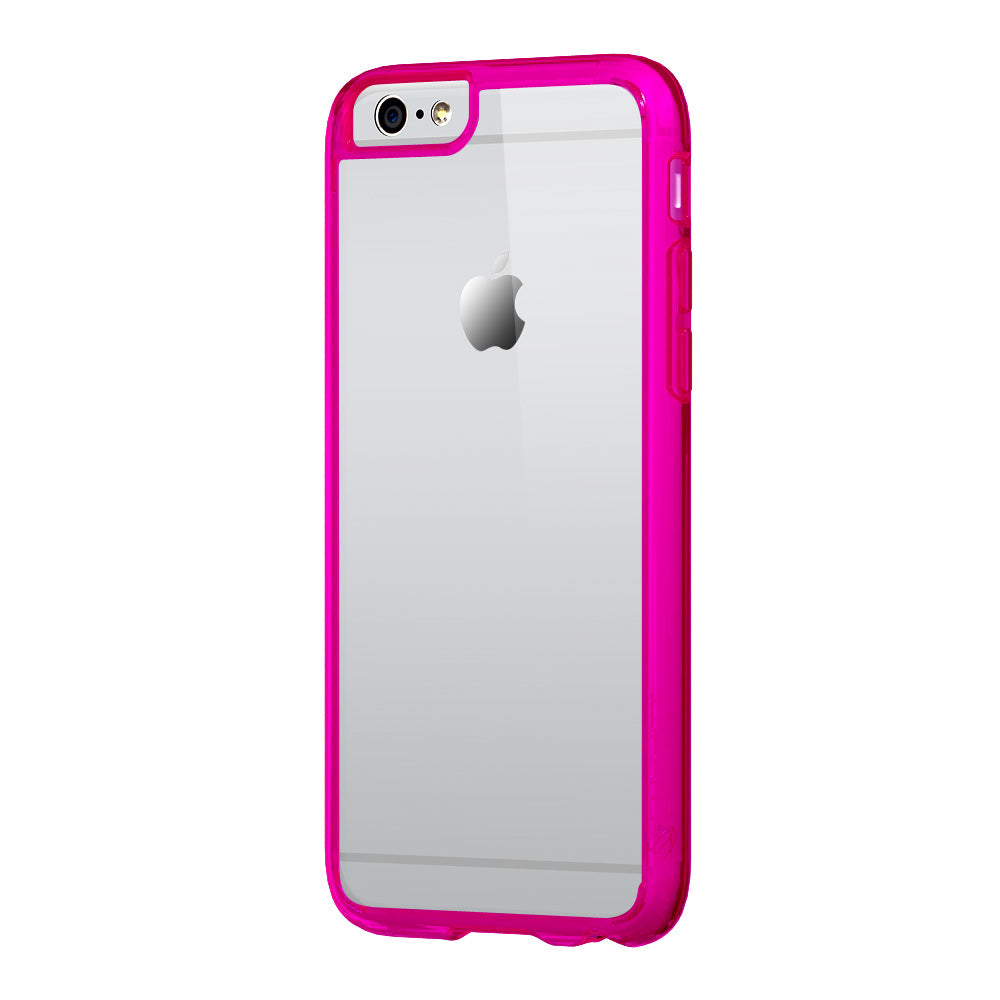 LUVVITT CLEARVIEW Case for iPhone 6 | Back Cover for iPhone 6 Transparent Pink