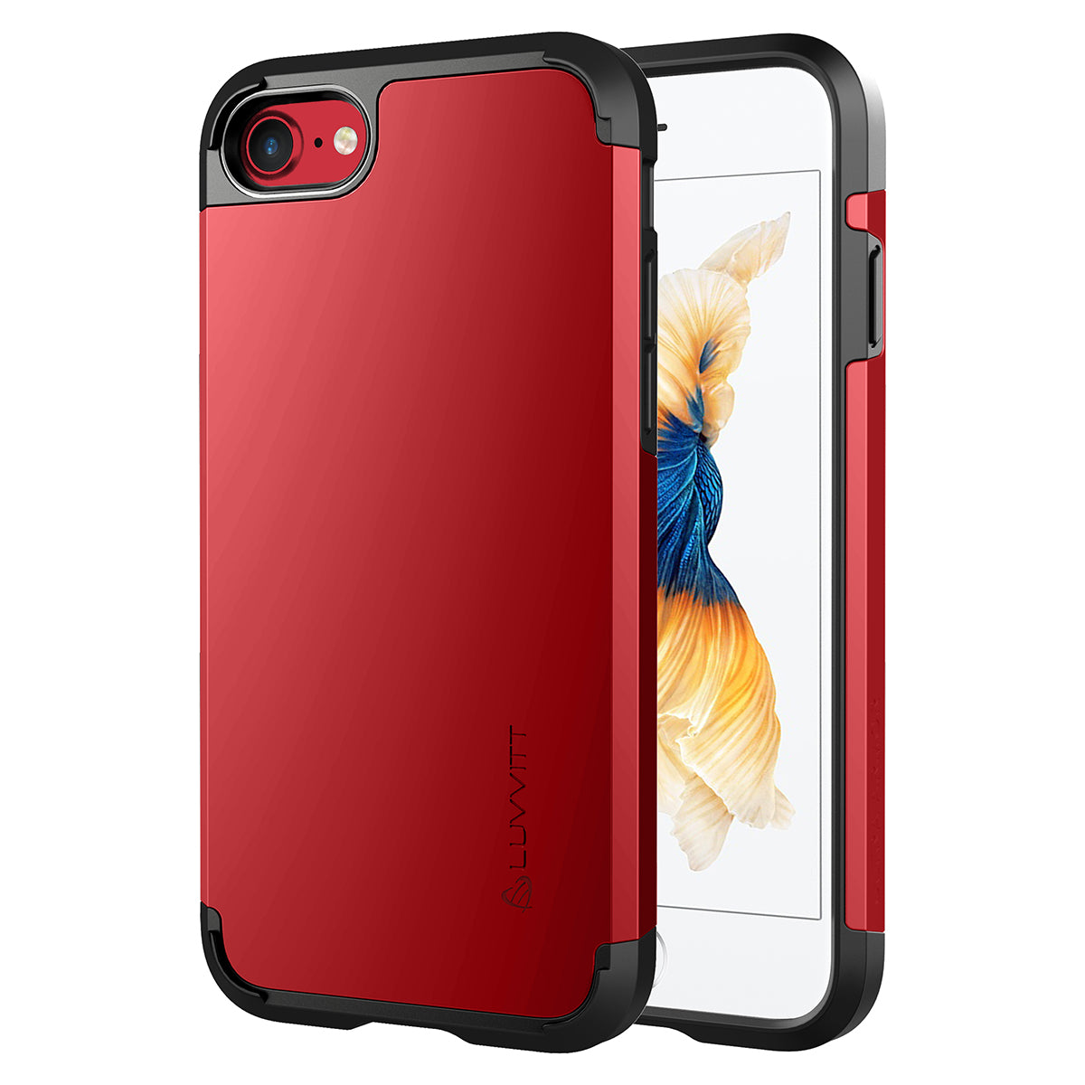 Luvvitt Ultra Armor Dual Layer Case for iPhone 8 - Red