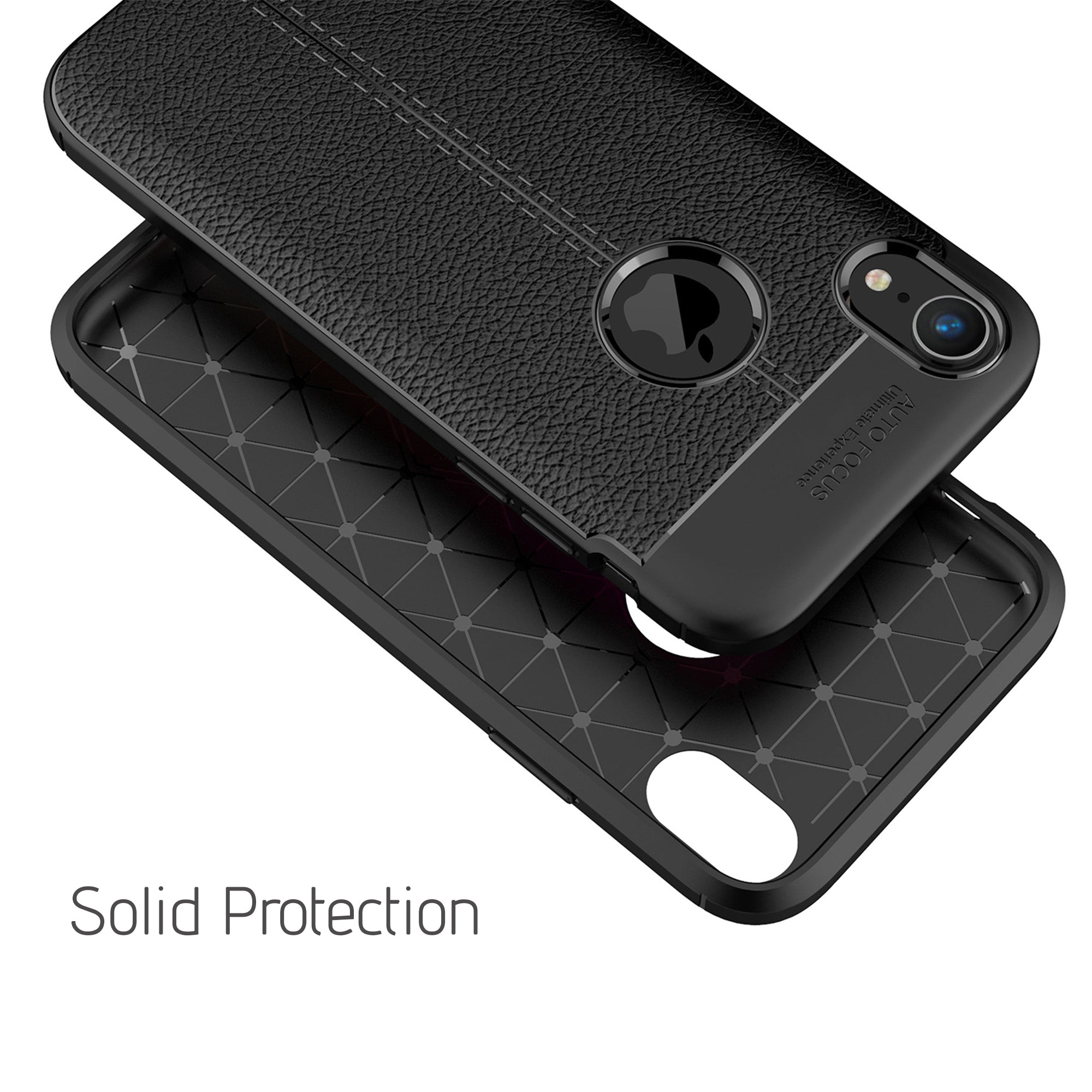 Luvvitt Case for iPhone XR TPU Flexible Protection with 6.1" Screen 2018 - Black
