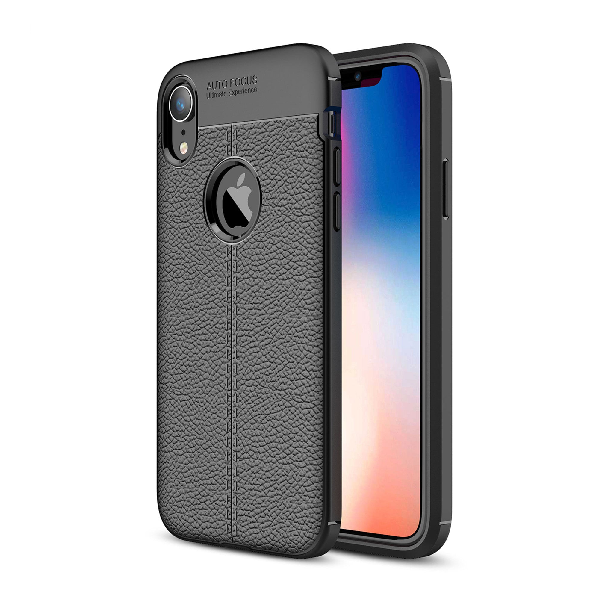 Luvvitt Case for iPhone XR TPU Flexible Protection with 6.1" Screen 2018 - Black