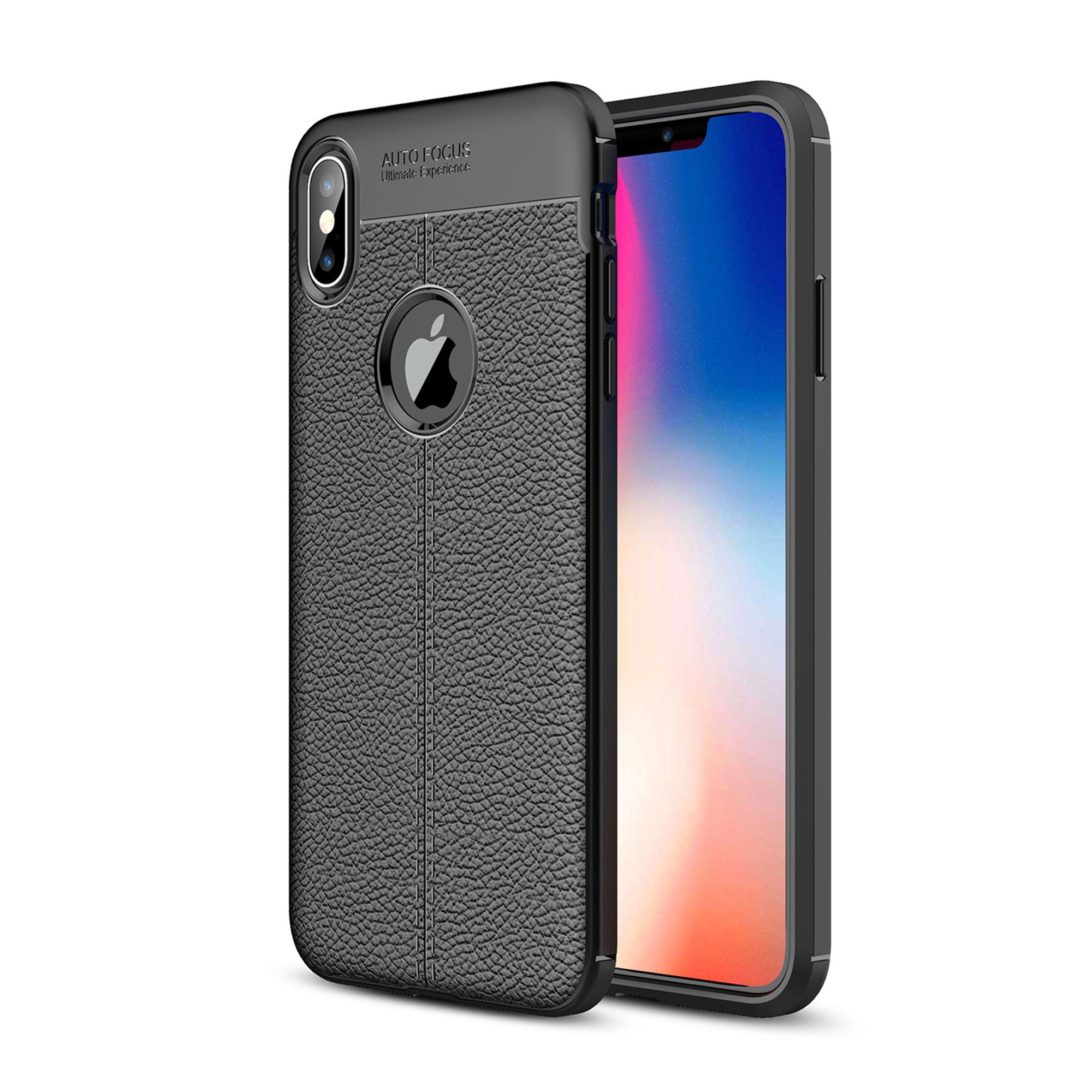Luvvitt Case for iPhone XS Max TPU Flexible Protection 6.5" Screen 2018 - Black