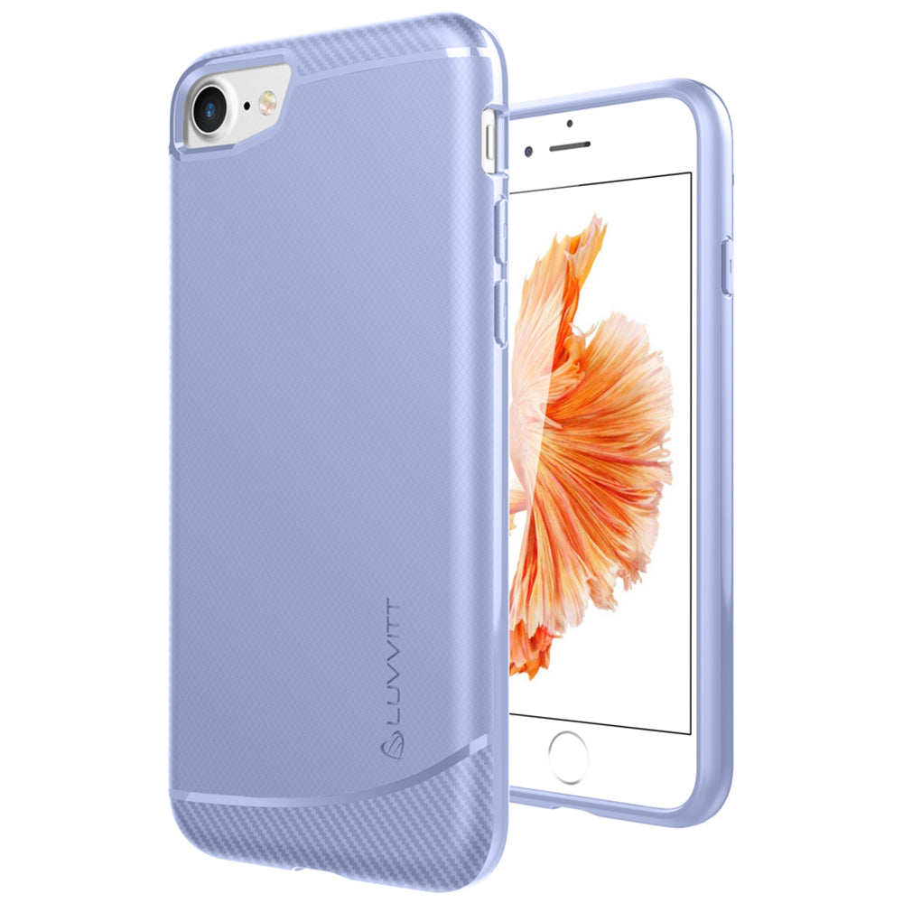 LUVVITT SLEEK ARMOR Case for iPhone 7 PLUS | Shock Absorbing Back Cover - Violet