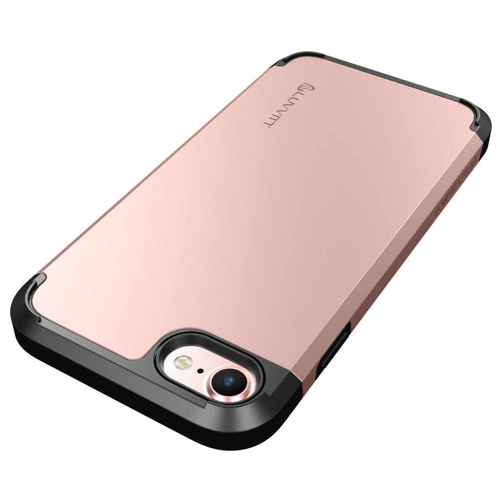 Luvvitt Ultra Armor Dual Layer Case for iPhone SE 2020 / iPhone 7 and 8 - Rose Gold