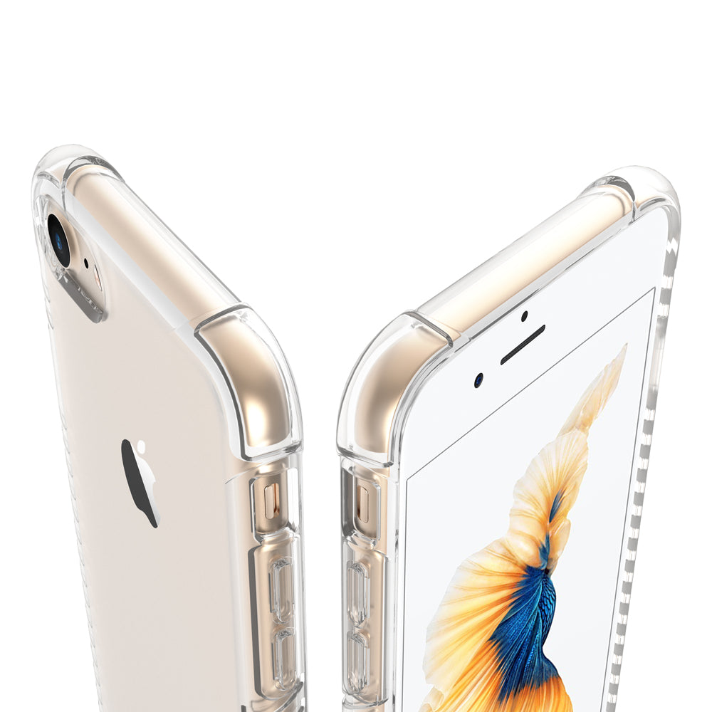 Luvvitt Clear Grip Case for iPhone 8 - Crystal Clear