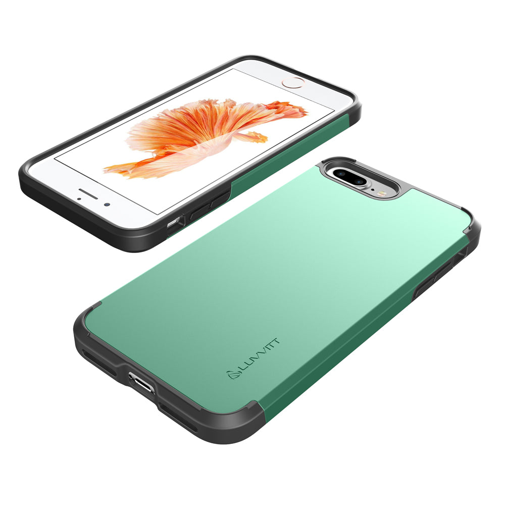 Luvvitt Ultra Armor Dual Layer Case for iPhone 7 Plus and 8 Plus - Teal