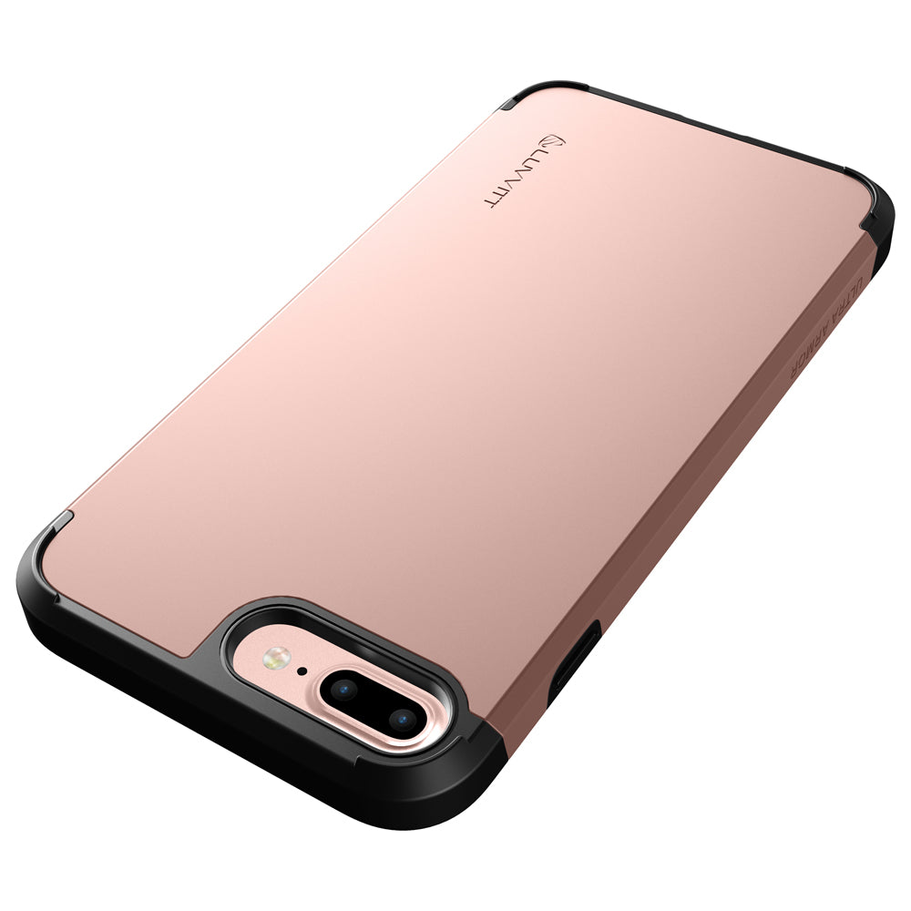 Luvvitt Ultra Armor Dual Layer Case for iPhone 8 Plus - Rose Gold