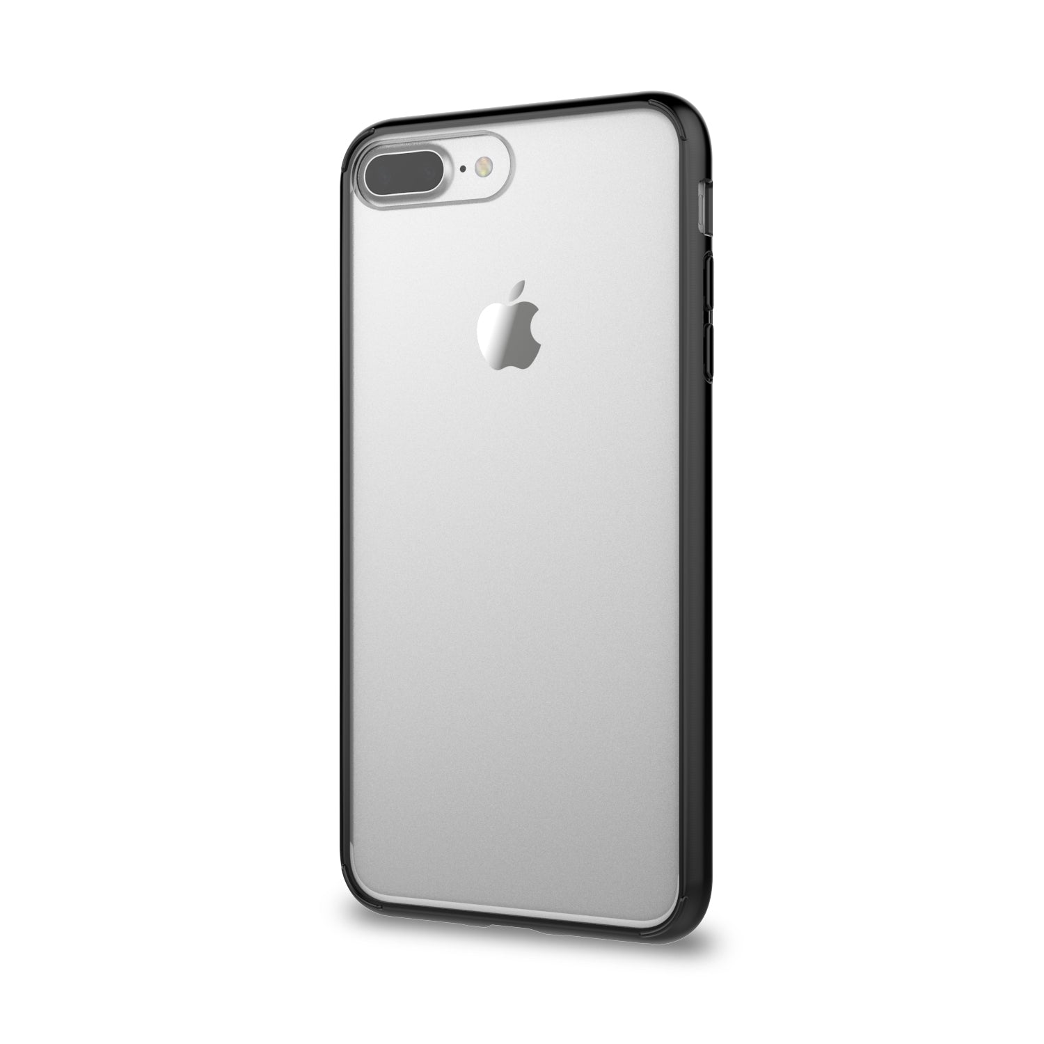 Luvvitt Crystal View Hybrid Case for iPhone 7 Plus and 8 Plus - Crystal Black