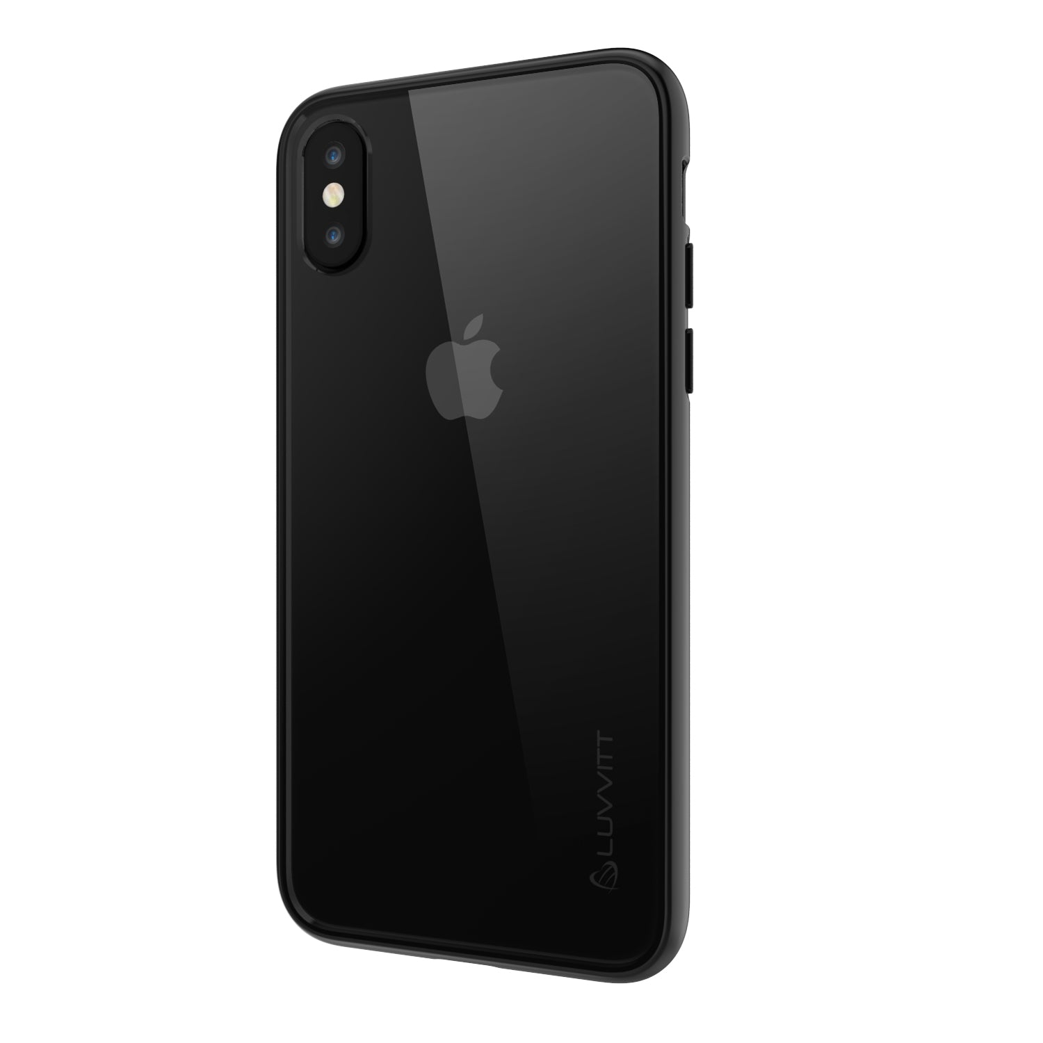 Luvvitt Clear View Hybrid Case for iPhone XS / X - Black