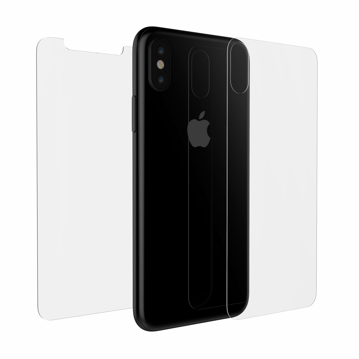 Luvvitt Full Body Front / Back Tempered Glass Screen Protector for iPhone XS / X