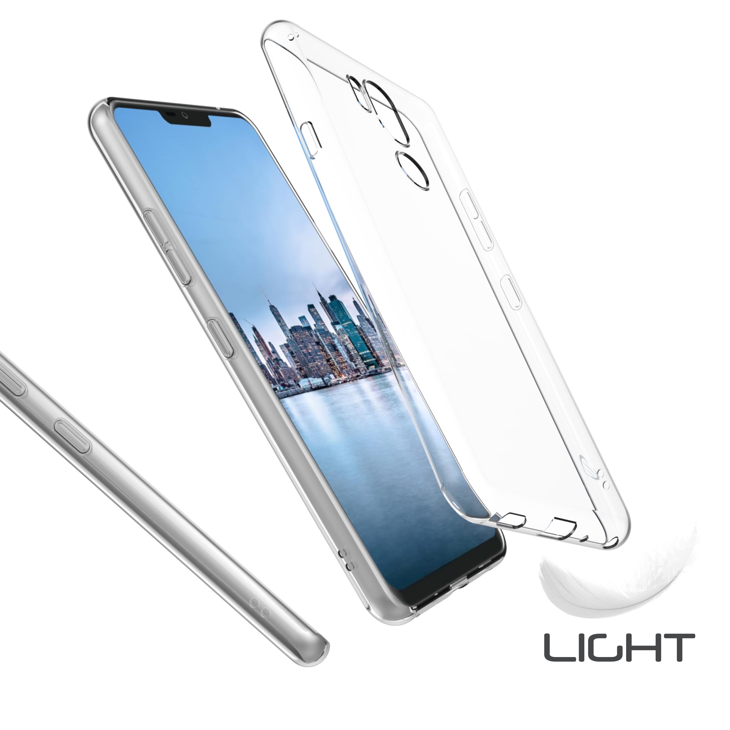 LUVVITT CLARITY Case for LG G7 ThinQ - Clear